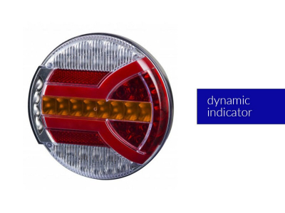 Lampa zespolona tylna ( 4 funkcyjna,z dynamicznym kierunkowskazem) HOR 94, NAVIA